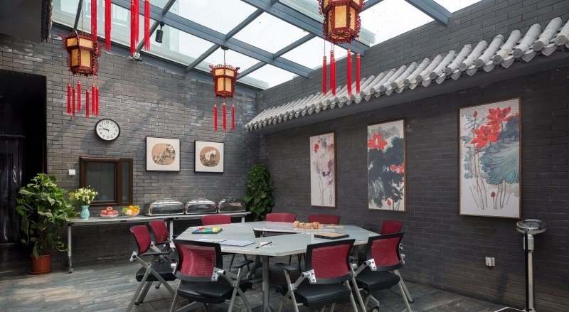 光大汇晨东四老年公寓四合院庭院